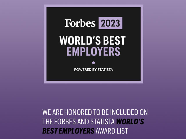 Forbes World's Best Employers 2023 Top 3 www.bostik.com